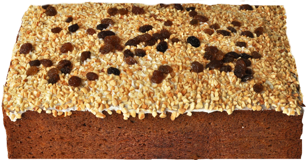 Block Cake - Carrot Cake - Gluten Free Gourmet